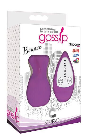 Bounce Silicone Bunny Bullet Vibe - Purple - Royal Sins