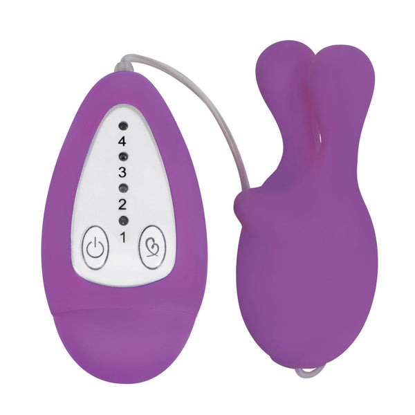 Bounce Silicone Bunny Bullet Vibe - Purple - Royal Sins