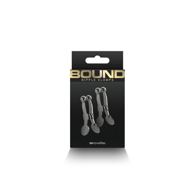 Bound Nipple Clamps C1 Gunmetal - Royal Sins