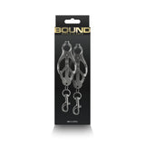 Bound Nipple Clamps C3 Gunmetal - Royal Sins
