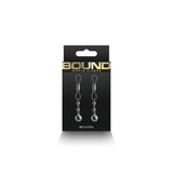 Bound Nipple Clamps D1 Gunmetal - Royal Sins
