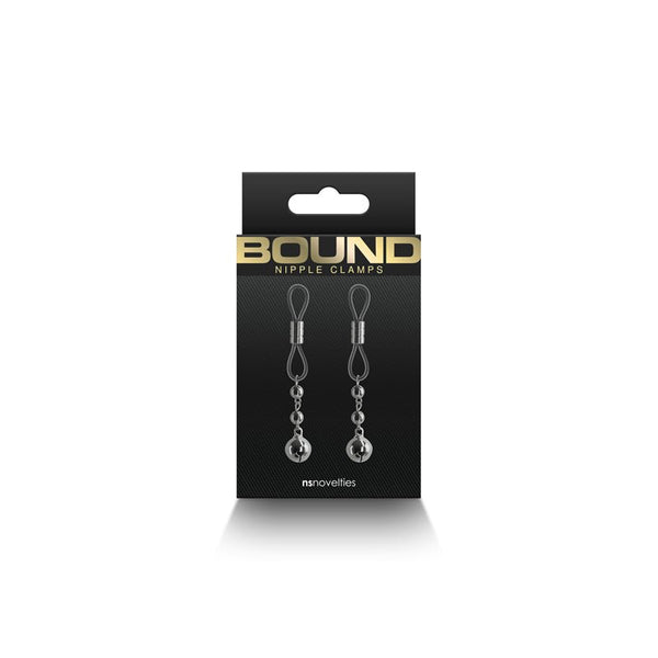 Bound Nipple Clamps D1 Gunmetal - Royal Sins