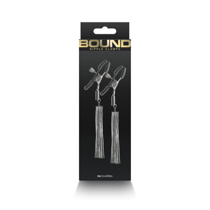 Bound Nipple Clamps D2 Gunmetal - Royal Sins