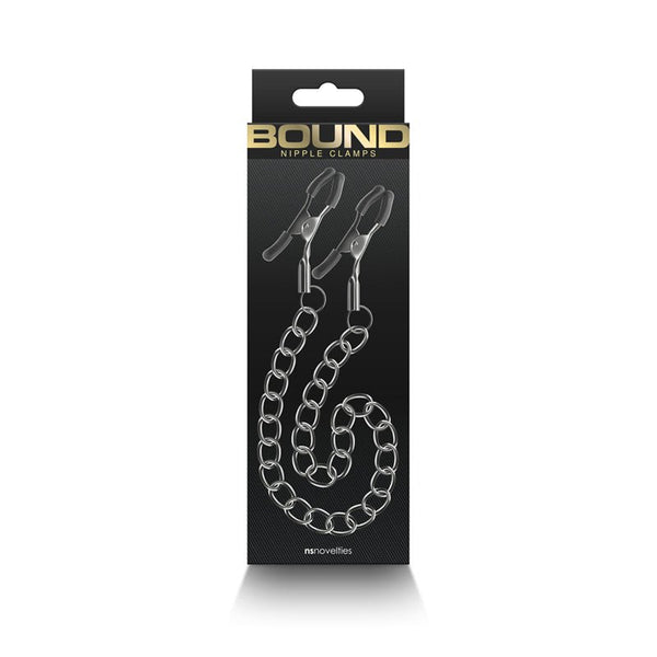 Bound Nipple Clamps DC2 Gunmetal - Royal Sins