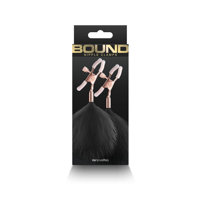 Bound Nipple Clamps F1 Black - Royal Sins