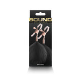 Bound Nipple Clamps F1 Black - Royal Sins