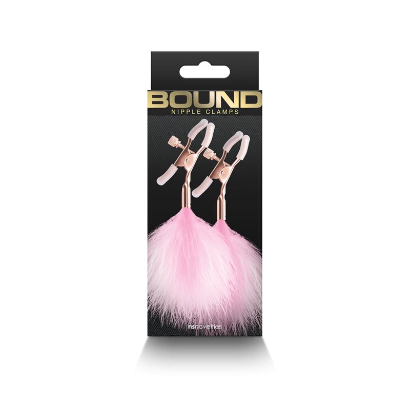 Bound Nipple Clamps F1 Pink - Royal Sins
