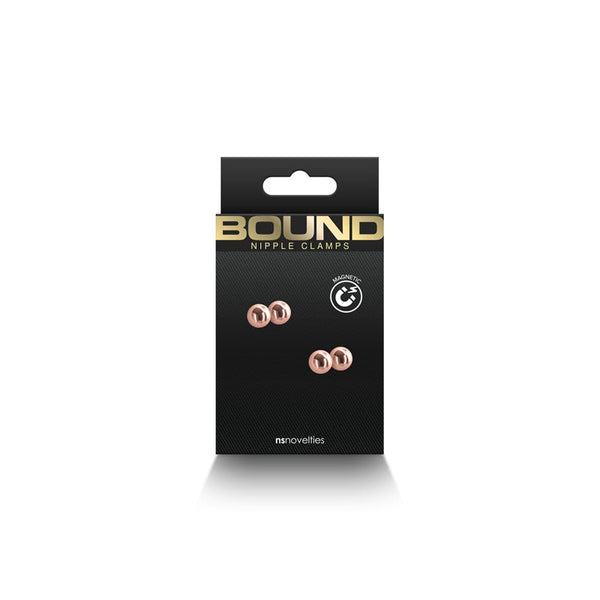 Bound Nipple Clamps M1 Rose Gold - Royal Sins