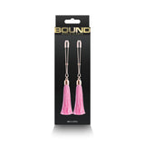 Bound Nipple Clamps T1 Pink - Royal Sins