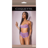 Bra & Highwaisted Thong Lavender/Pink L Packaging Box - Royal Sins
