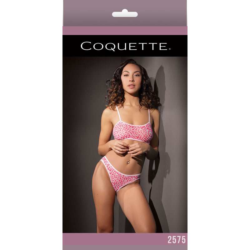 Bra Set Pink/White OS Packaging Box - Royal Sins