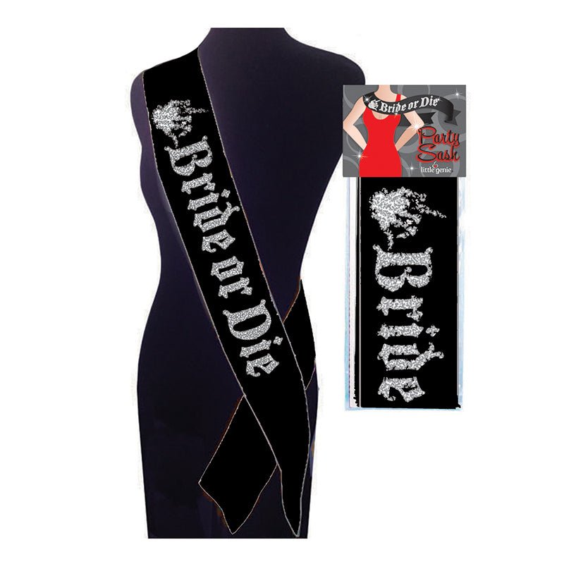 Bride Or Die Party Sash - Royal Sins