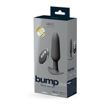 Bump Plus Rechargeable Remote Control Anal Vibe Black - Royal Sins
