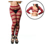 Burgandy Stripes Crotchless Legging Packaging Box - Royal Sins