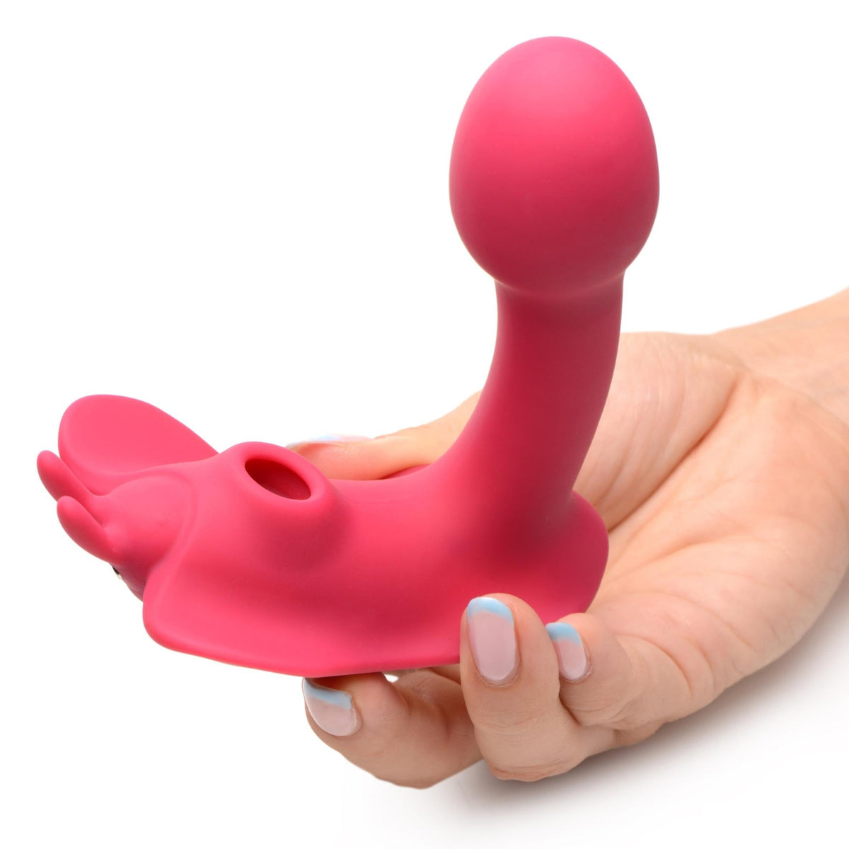 Butterfly Tease 10X Clitoral Suction Silicone Stimulator - Royal Sins