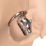 Caged Cougar Locking Chastity Cage - Royal Sins