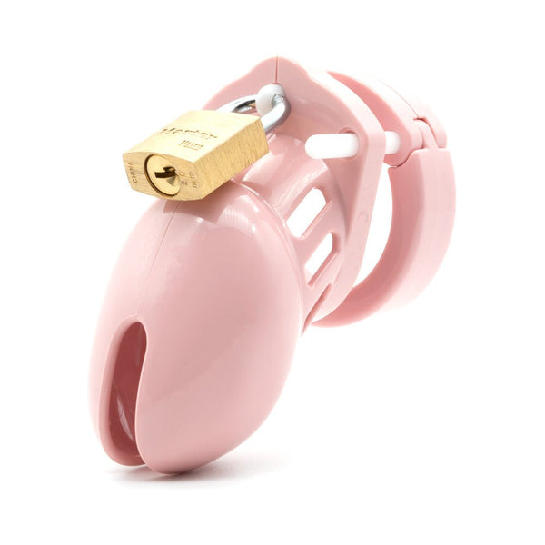 CB - 6000S Pink Male Chastity Cage - Royal Sins