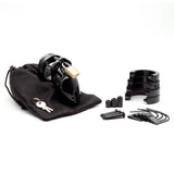 CB6000S Black Chastity Cage Kit - Royal Sins