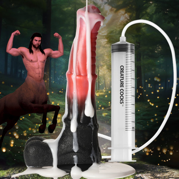 Centaur Explosion Squirting Silicone Dildo - Royal Sins