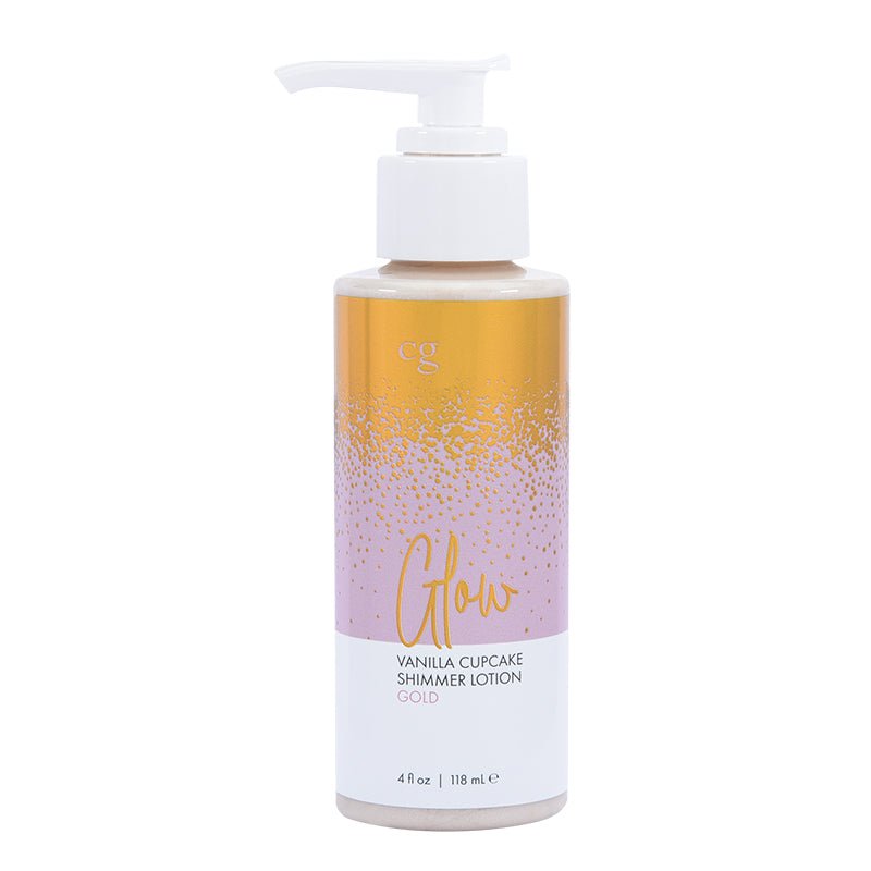 CG Glow Vanilla Cupcake Shimmer Lotion Gold 4 oz. - Royal Sins