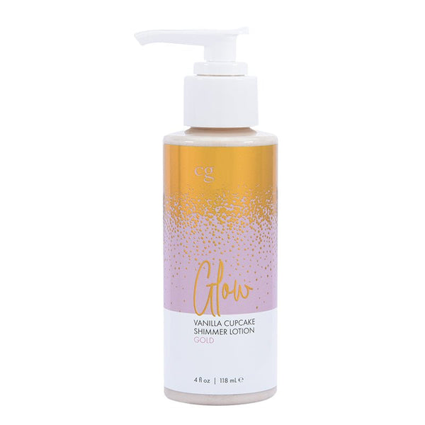 CG Glow Vanilla Cupcake Shimmer Lotion Gold 4 oz. - Royal Sins