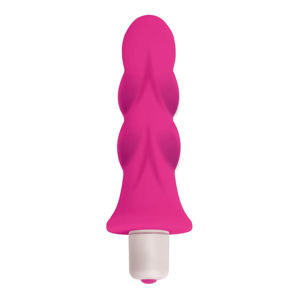 Charm 7 Function Petite Silicone Vibe - Pink - Royal Sins