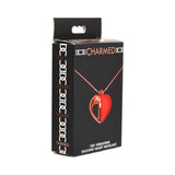 Charmed 10X Vibrating Silicone Heart Necklace - Royal Sins