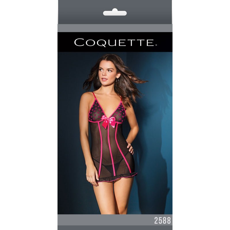 Chemise Black/Fuchsia OS Packaging Box - Royal Sins