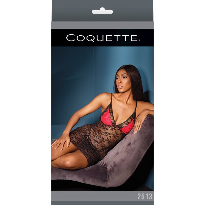 Chemise Blk/Red/Fucia OS - Royal Sins