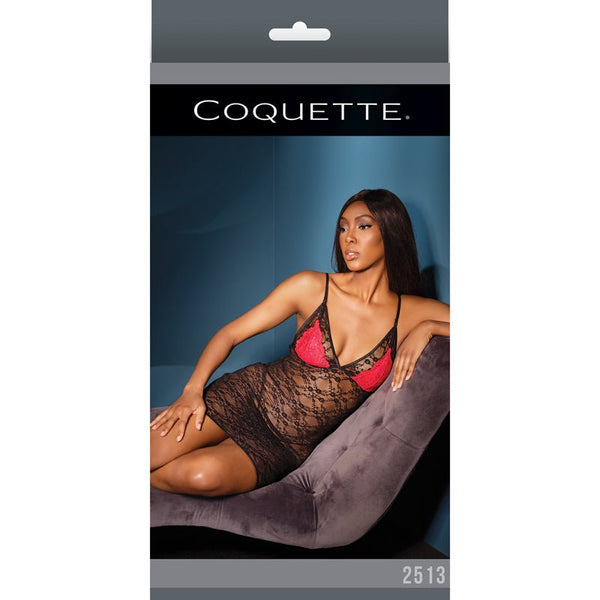 Chemise Blk/Red/Fucia OS - Royal Sins