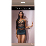 Chemise Teal/Black L - Royal Sins