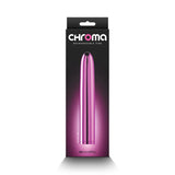 Chroma Rechargeable Vibe 7 in. Pink - Royal Sins