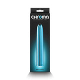 Chroma Rechargeable Vibe 7 in. Teal - Royal Sins