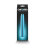 Chroma Rechargeable Vibe 7 in. Teal - Royal Sins