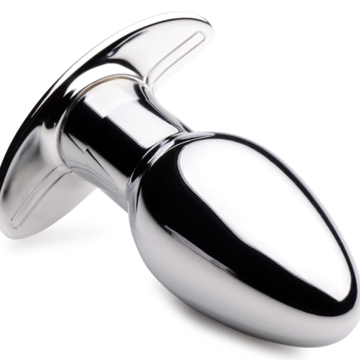 Chrome Blast 7X Rechargeable Butt Plug with Remote Control - Small - Royal Sins