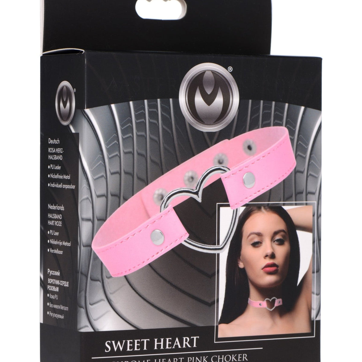 Chrome Heart Pink Choker - Royal Sins