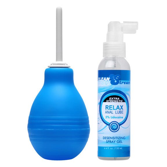 CleanStream Anal Lube and Enema Kit - Royal Sins