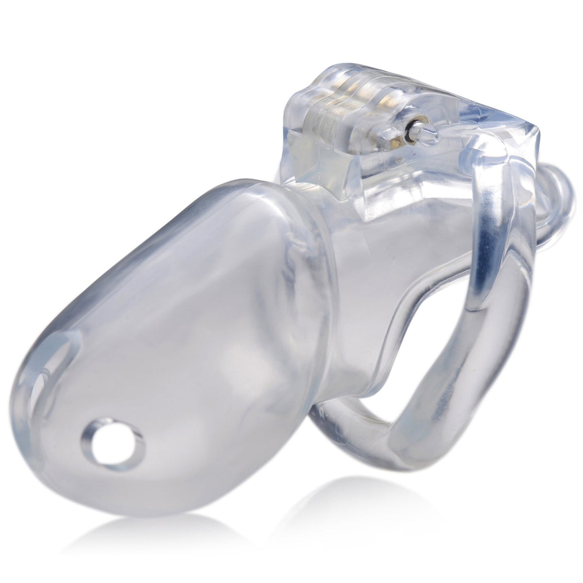 Clear Captor Chastity Cage - Large - Royal Sins