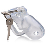 Clear Captor Chastity Cage - Large - Royal Sins