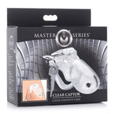 Clear Captor Chastity Cage - Large - Royal Sins