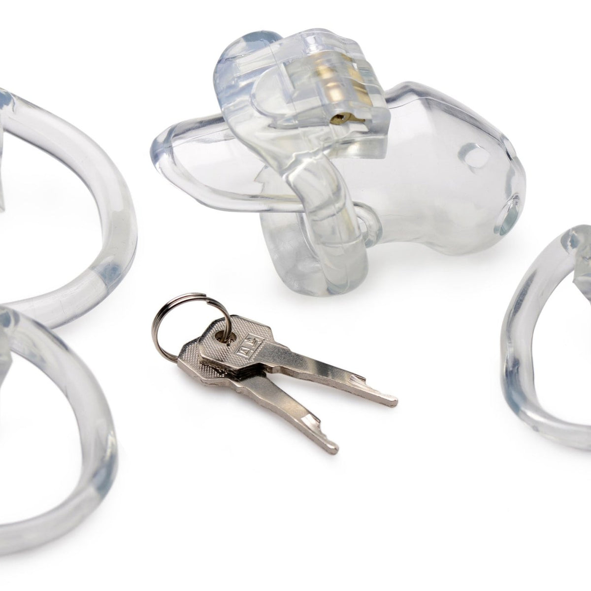 Clear Captor Chastity Cage - Small - Royal Sins