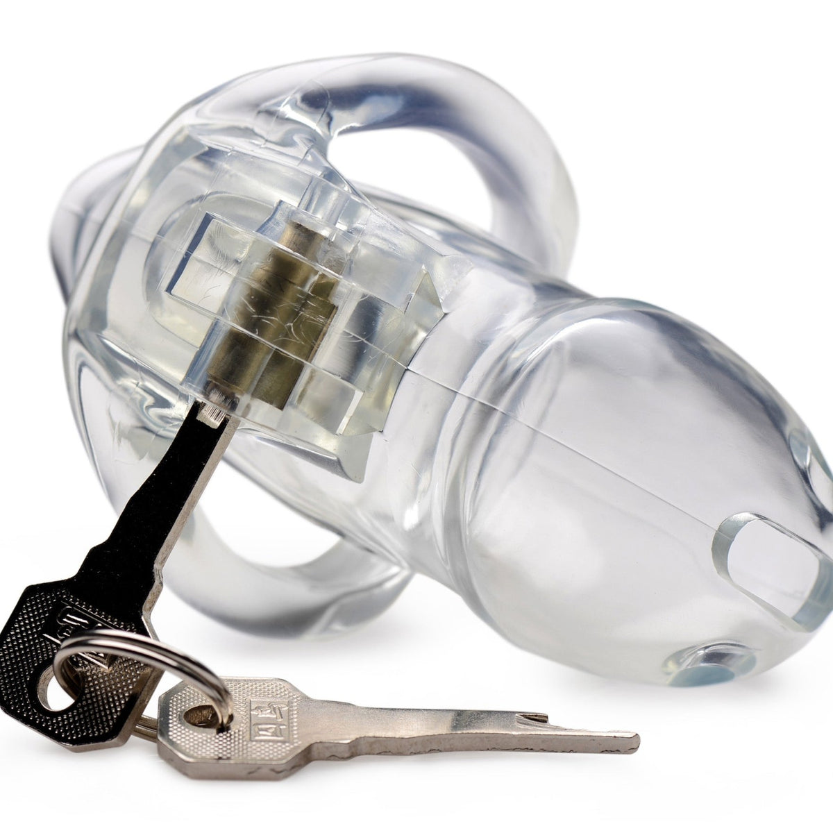 Clear Captor Chastity Cage - Small - Royal Sins