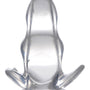 Clear View Hollow Anal Plug - Small - Royal Sins