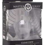 Clear View Hollow Anal Plug - XL - Royal Sins