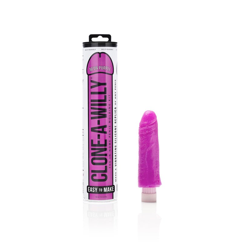 Clone - A - Willy DIY Vibrating Dildo Kit Neon Purple - Royal Sins