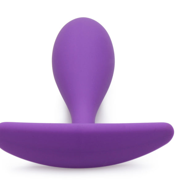 Rump Bumpers 3 Piece Silicone Anal Plug Set - Purple