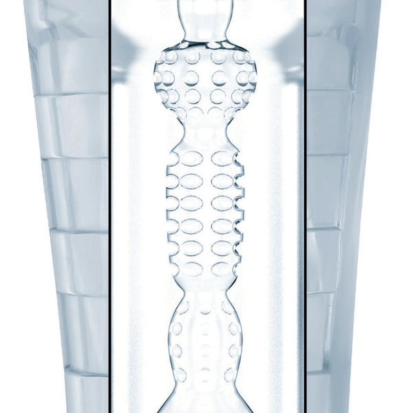 Mistress Courtney Diamond Deluxe Mouth Stroker - Clear