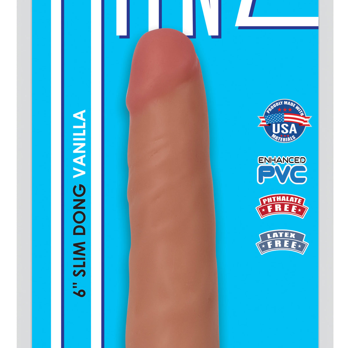 Thinz 6 Inch Slim Dong - Light