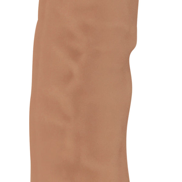 Silexpan Tan Hypoallergenic Silicone Dildo - 6 Inch