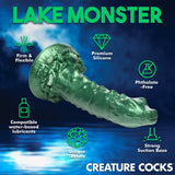 Cockness Monster Lake Creature Silicone Dildo - Royal Sins